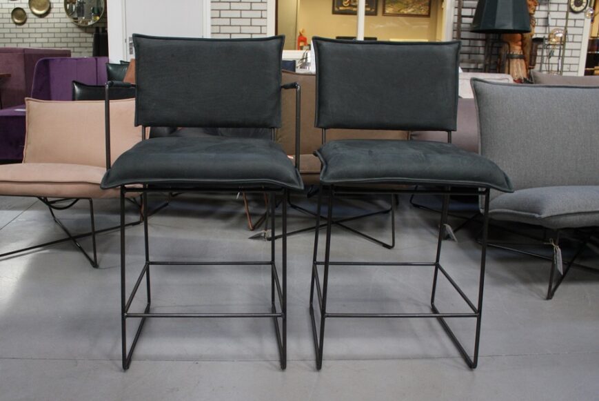 Barstoel Norman Jess Design set van 2 (Aurula Black)