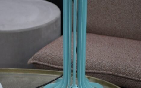 Hanglamp Cantania pastelblauw