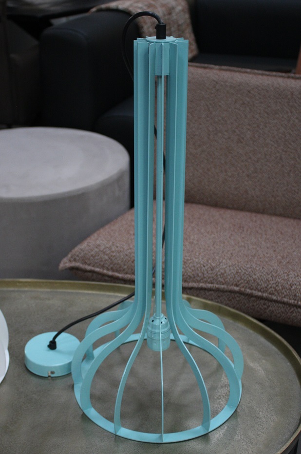 Hanglamp Cantania pastelblauw