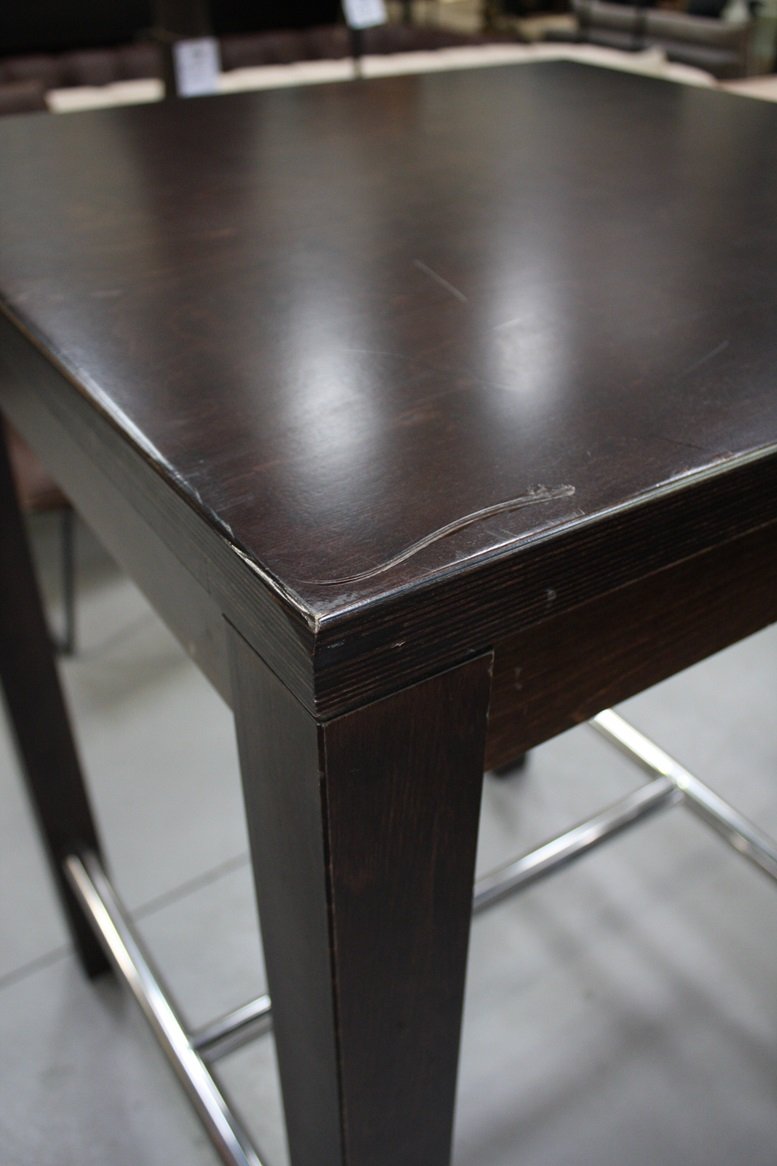 Bartafel / statafel vierkant 80x80 - Afbeelding 2