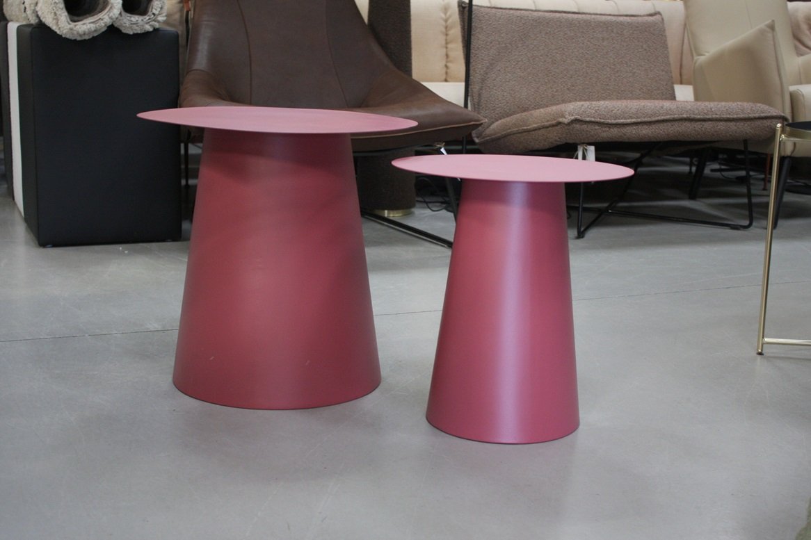 Salontafel Floor (set van 2) oud - roze (gratis verzending)