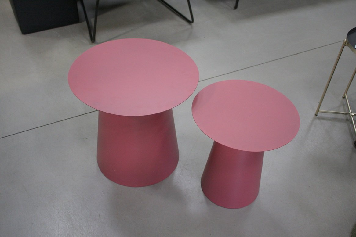 Salontafel Floor (set van 2) oud - roze (gratis verzending) - Afbeelding 2