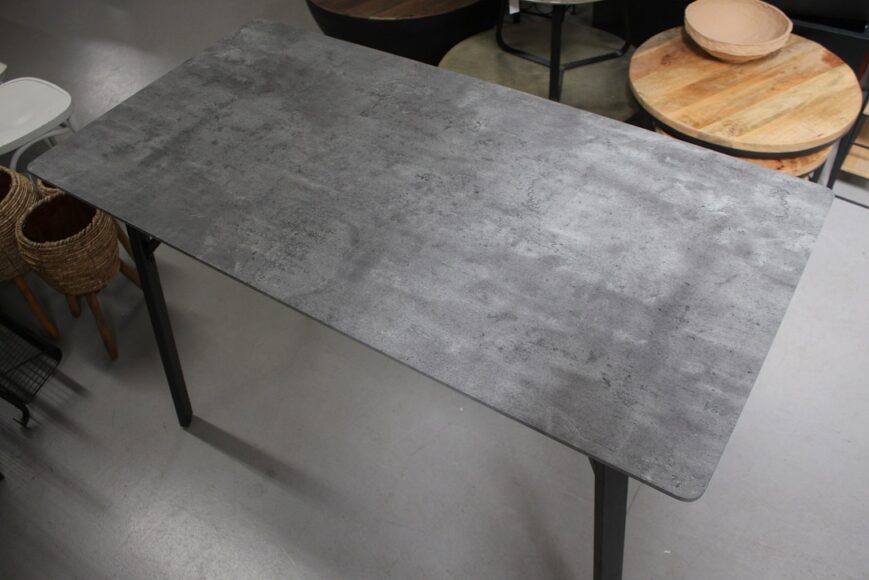 Bartafel 3D betonlook 140x70 - Afbeelding 3