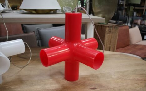 Hanglamp Crosslight rood