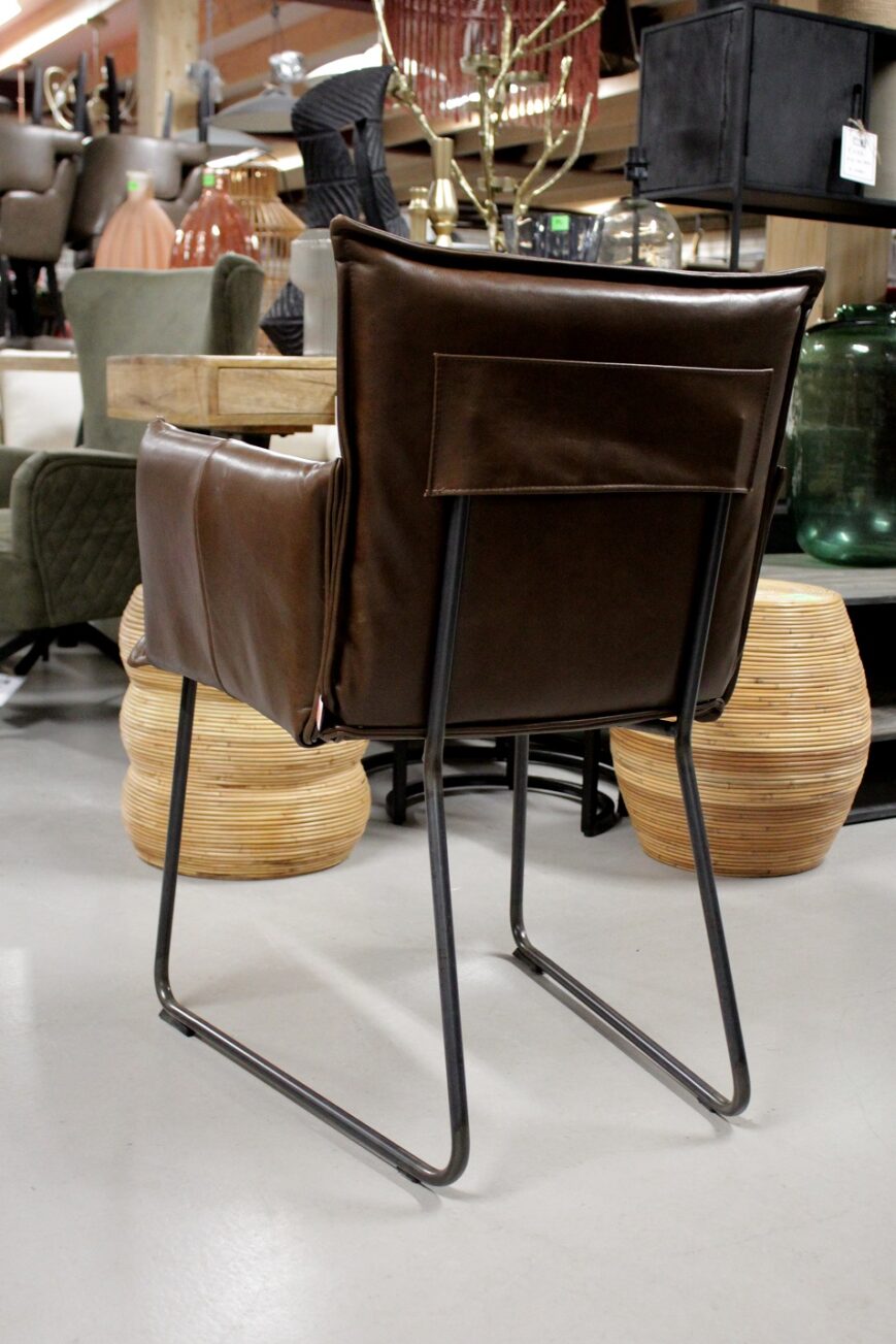 Eetkamerstoel Duke Jess Design (Luxor Fango) met armleuning - Afbeelding 2