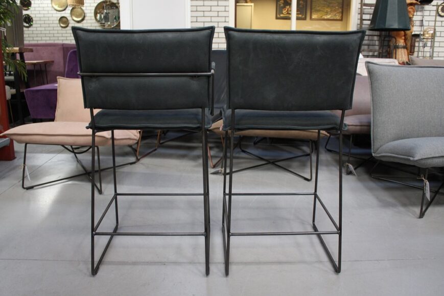 Barstoel Norman Jess Design set van 2 (Aurula Black) - Afbeelding 3