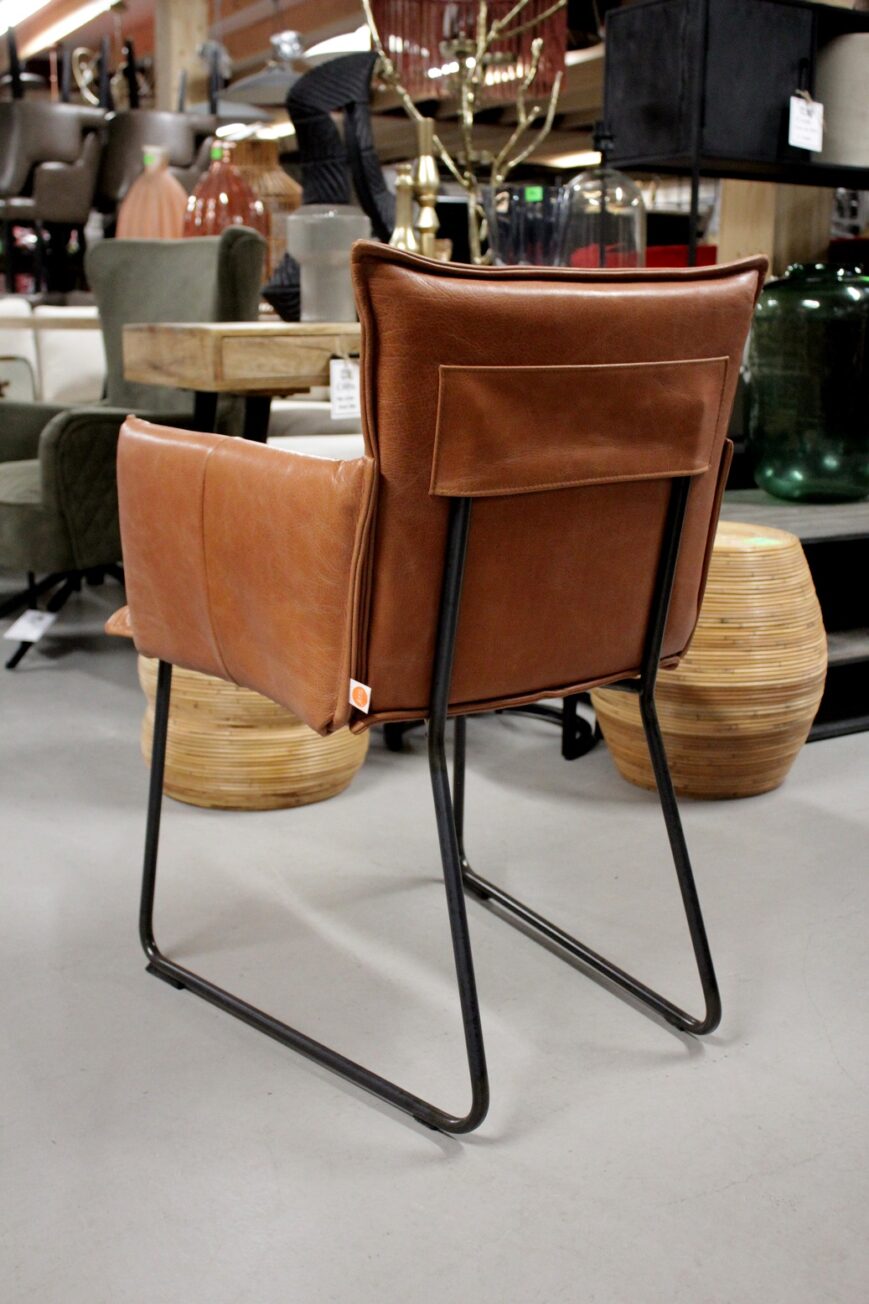 Eetkamerstoel Duke Jess Design (Luxor Tan) met armleuningen - Afbeelding 2