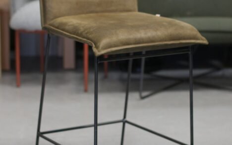 Barstoel Amy Jess Design (groene stof)