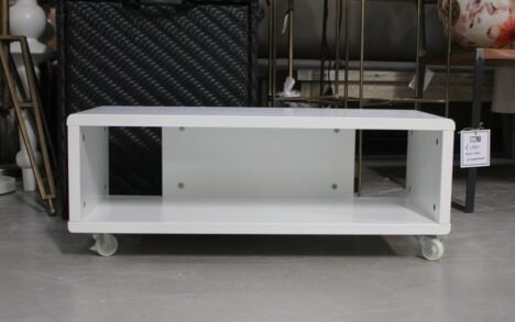 Tv-meubel Bergen wit gelakt MDF