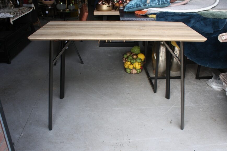 Bartafel 3D houtlook 140x70