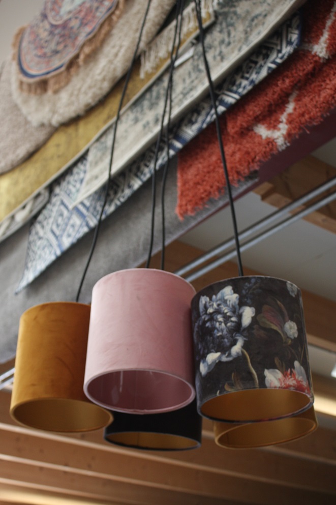 Hanglamp Qazqa velvet 5 lichts