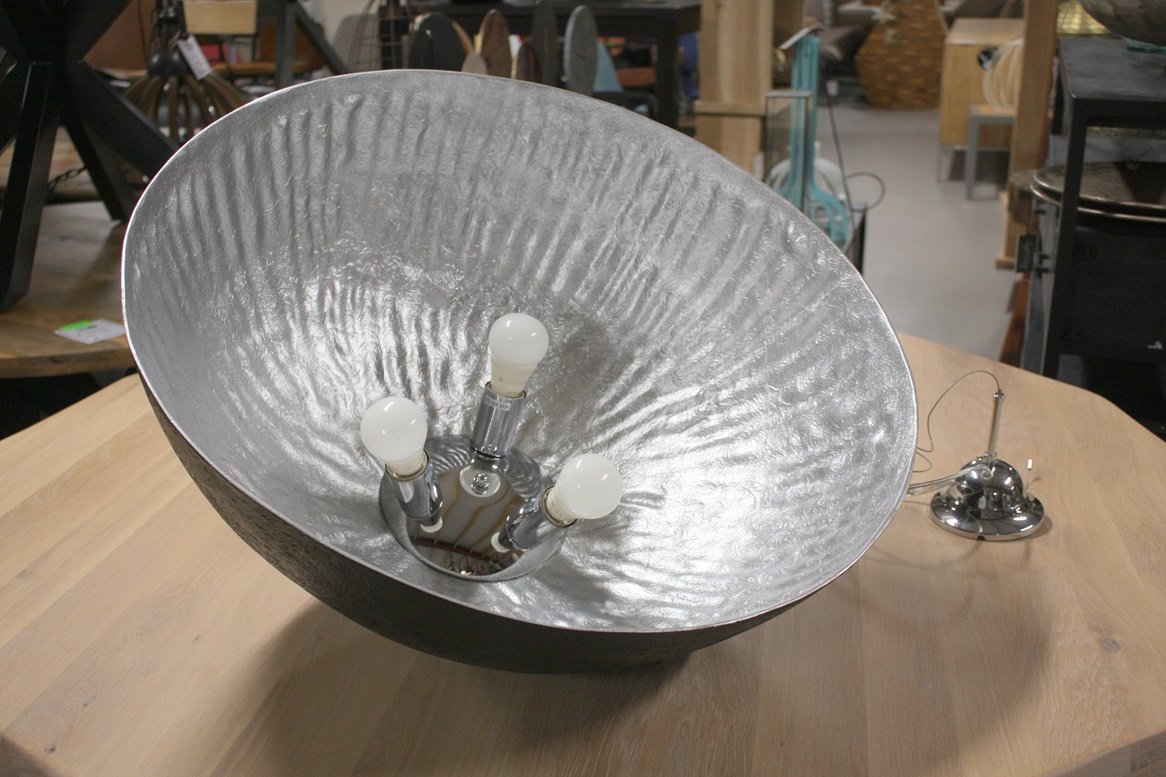 Hanglamp Shiny Wok Kare design Ø70 cm. - Afbeelding 2
