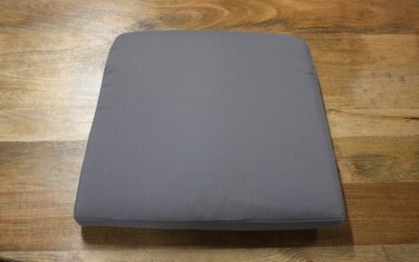 Zitkussen / stoelkussen (in- en outdoor) grijs