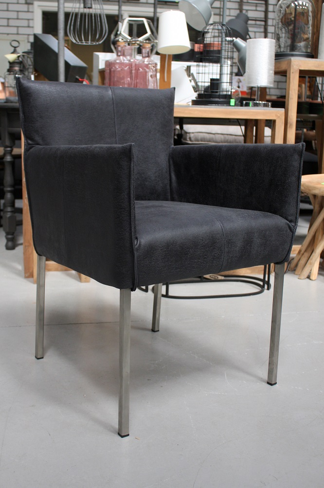 Eetkamerstoel Forward (mammoet black) Jess design