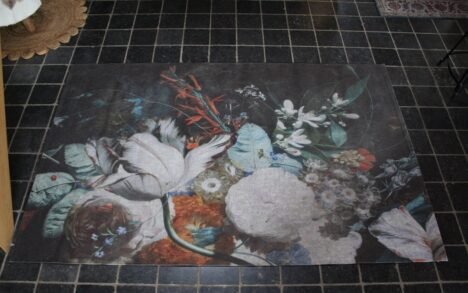 Vloerkleed Luisa bloemen 155x230