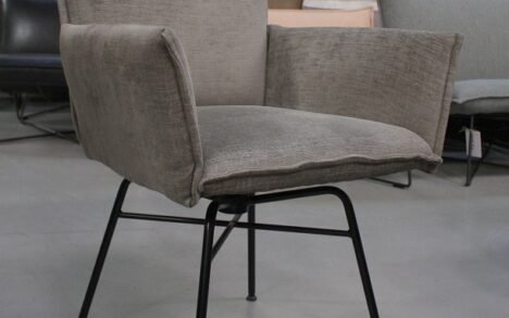 Eetkamerstoel Sanne Jess Design Swivel (Stockholm Silver)