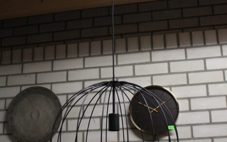 Hanglamp Suden zwart metaal