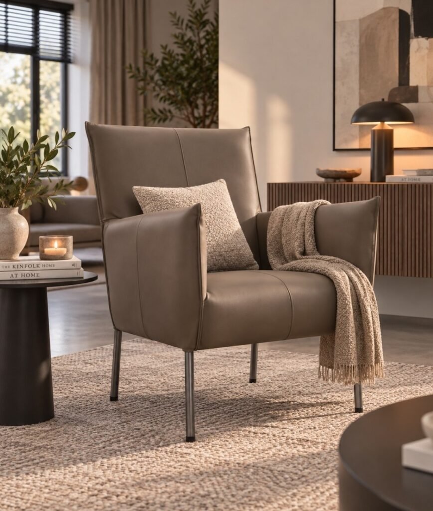 Fauteuil Triton Jess design (Toledo Mocca)