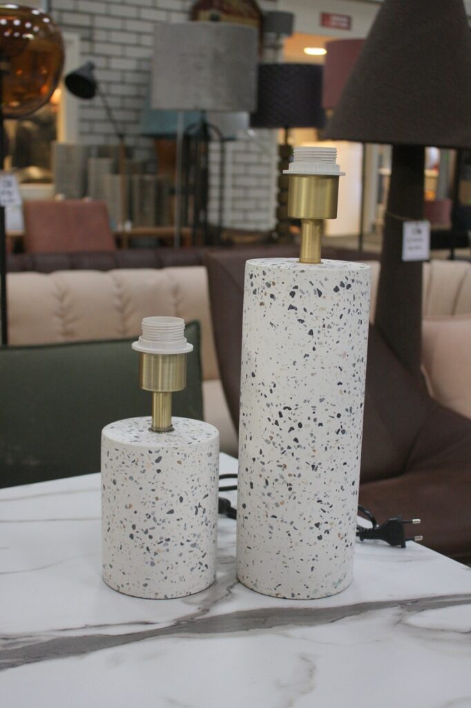 Lampvoet RANDY Terrazzo Light & Living (set van 2)
