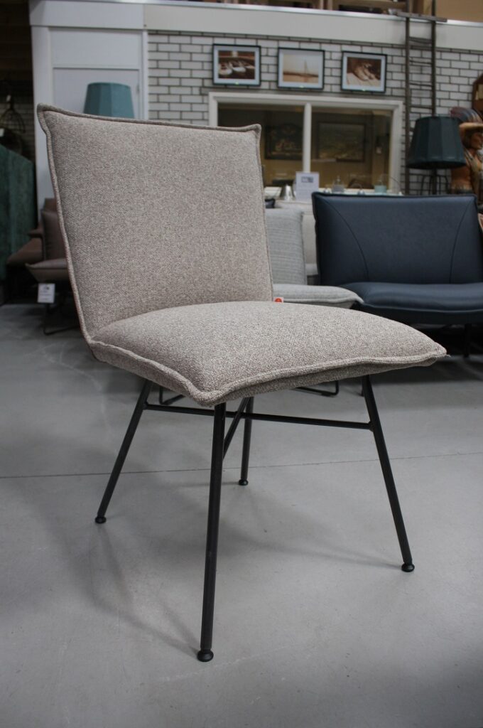 Eetkamerstoel Sanne Jess Design (Luxor Mouse & Trier Beige)