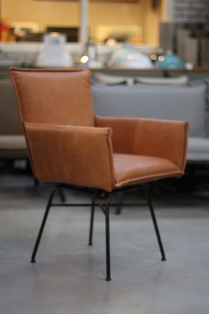 Eetkamerstoel Sanne Jess Design Swivel (Bonanza Tan)