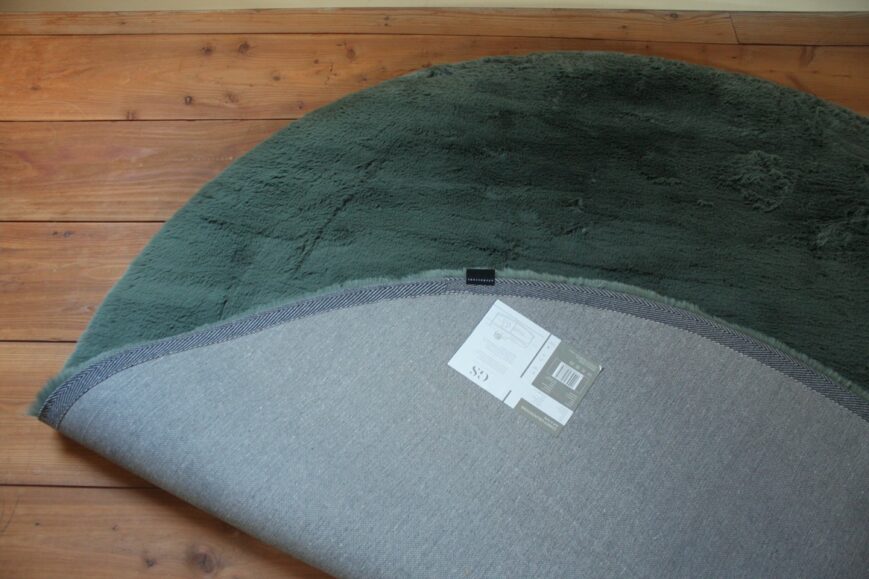 Vloerkleed Comfy Ø200 mosgroen (gratis verzending) - Afbeelding 2