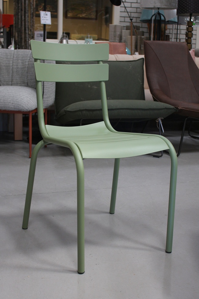 Terrasstoel Ferron pastelgroen