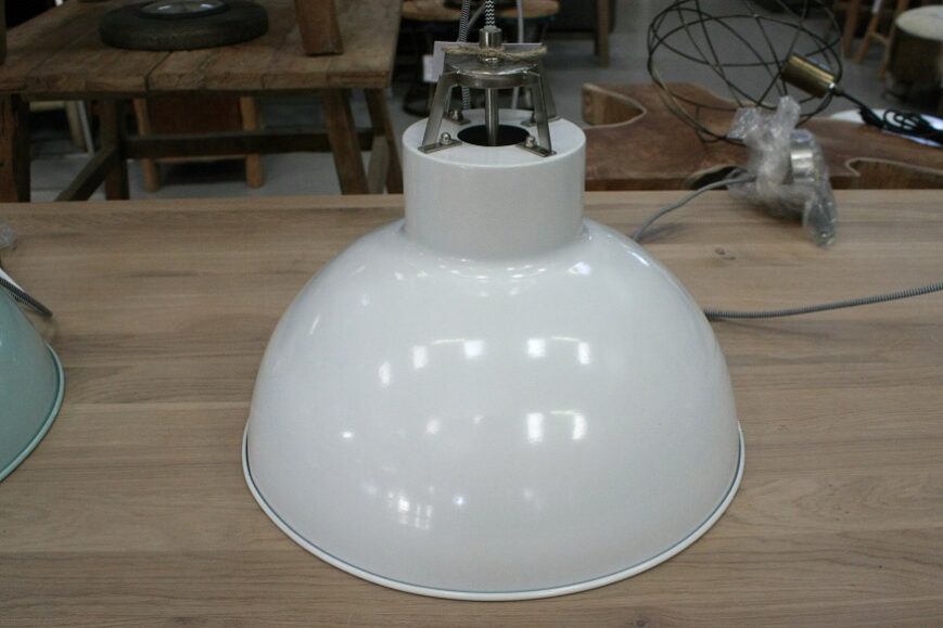 Hanglamp Roos: grijs - wit - mint - Afbeelding 4