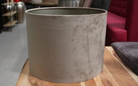 Lampenkap velvet champagne Ø40 cm.