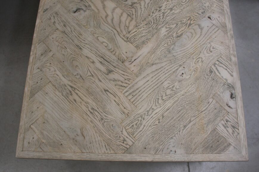 Salontafel hout visgraat - Afbeelding 5
