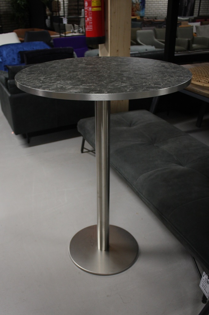 Bartafel / statafel  Ø80 cm.