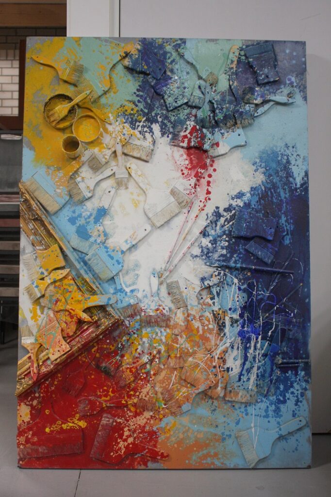 Kare design schilderij