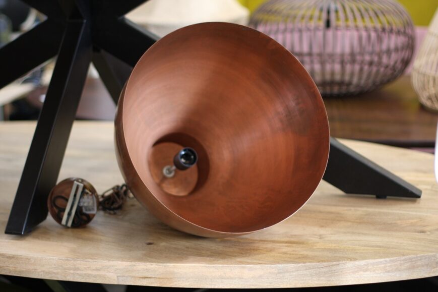 Hanglamp Agata koper Light & Living - Afbeelding 2