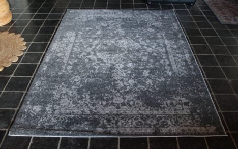 Vloerkleed Yarah donkergrijs Lifa Living 160x230