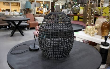 Hanglamp Olaki zwart Light & Living