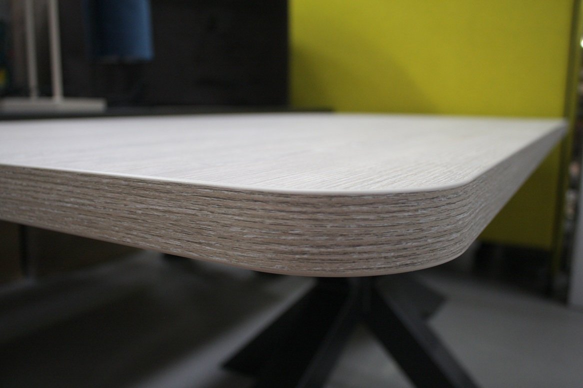 Eettafel metaal & melamine 210x95 - Afbeelding 4