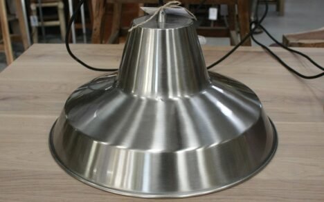 Metalen hanglamp Thijs (nikkel)