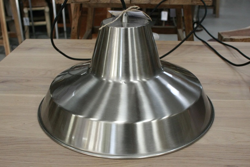 Metalen hanglamp Thijs (nikkel)