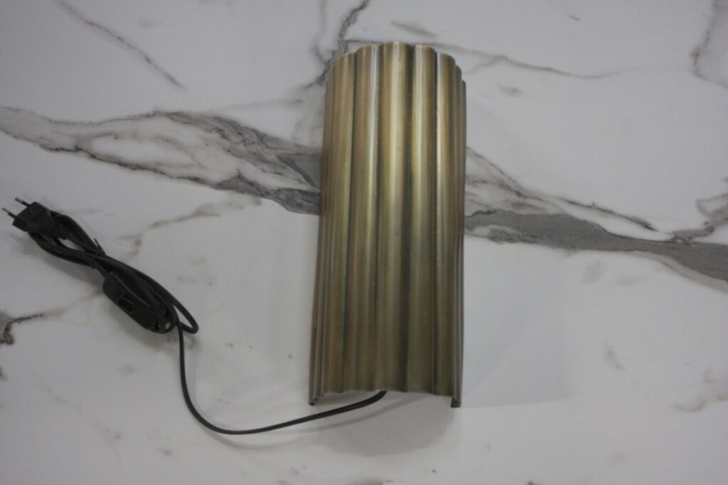 Wandlamp FRINGE antiek brons 22×40