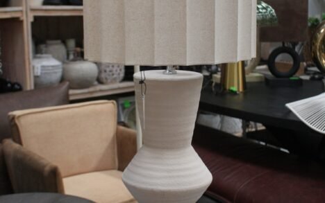 Tafellamp AYLA & lampenkap DISLI