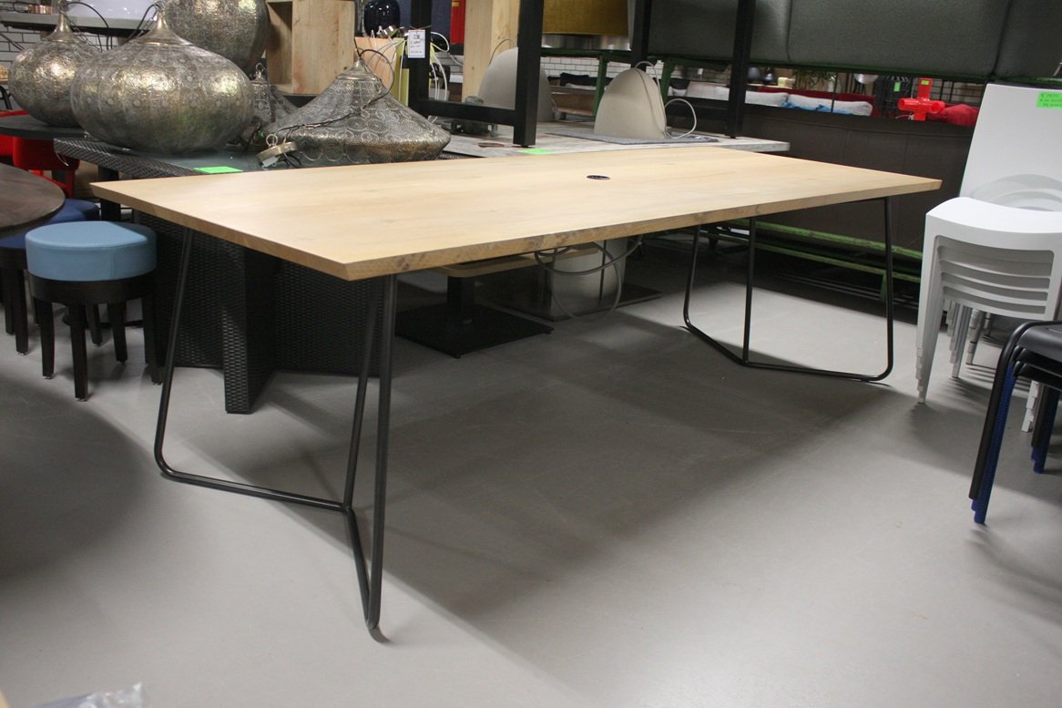 Vergadertafel / bureau / eettafel CHARLES Jess Design 260x100 - Afbeelding 3