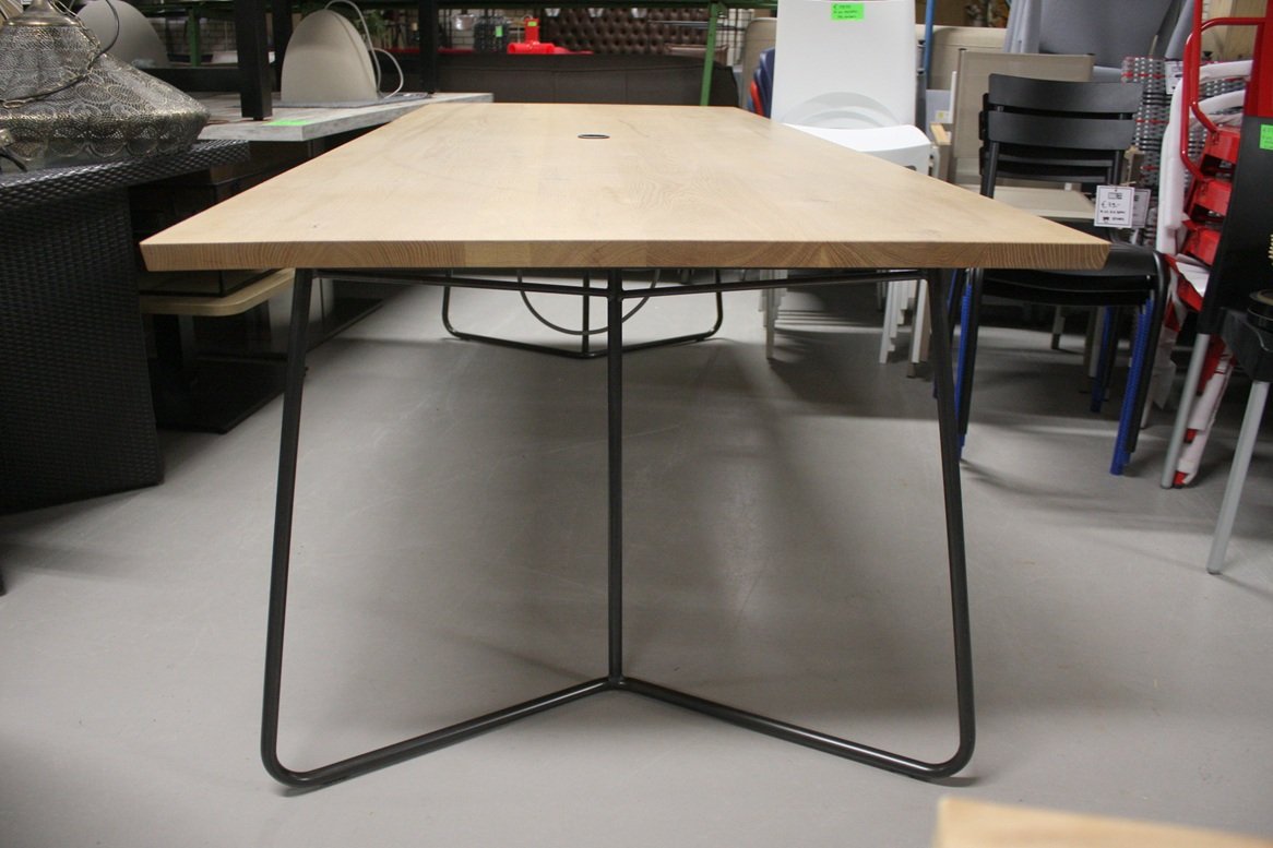 Vergadertafel / bureau / eettafel CHARLES Jess Design 260x100 - Afbeelding 6