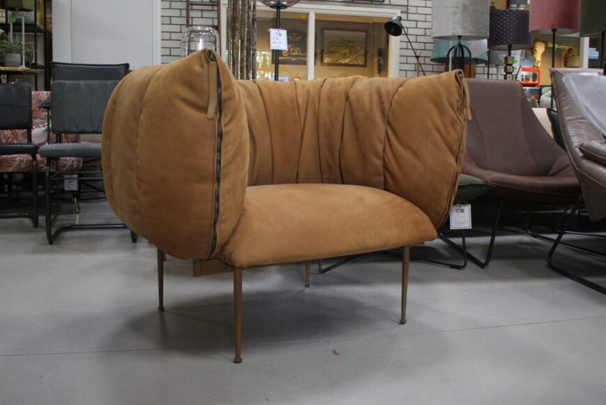 Fauteuil Puffer Jess Design (Aurula Sienna) - Afbeelding 4