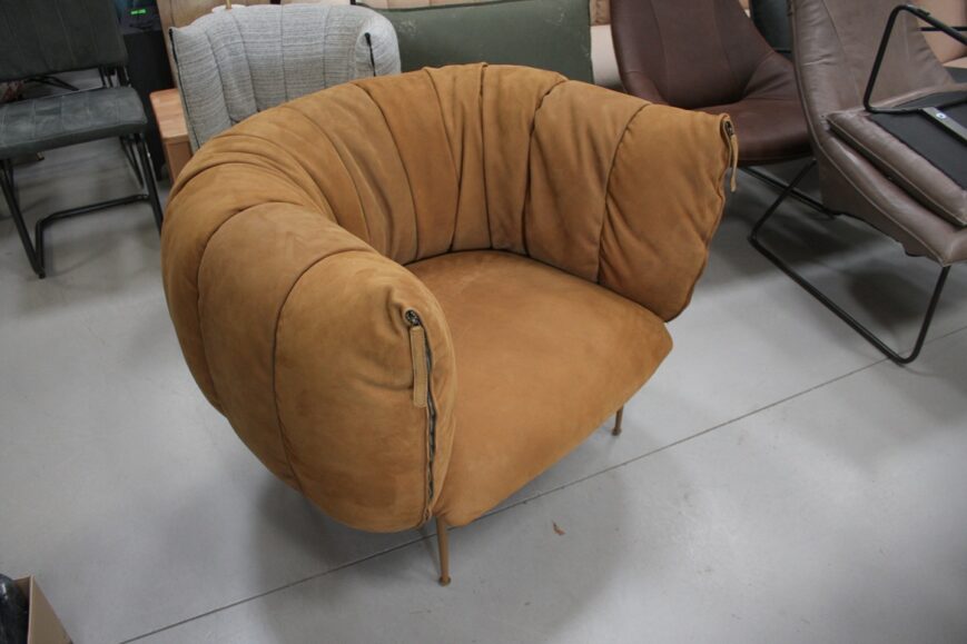 Fauteuil Puffer Jess Design (Aurula Sienna) - Afbeelding 3