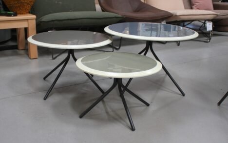 Salontafel pastel (set van 3)