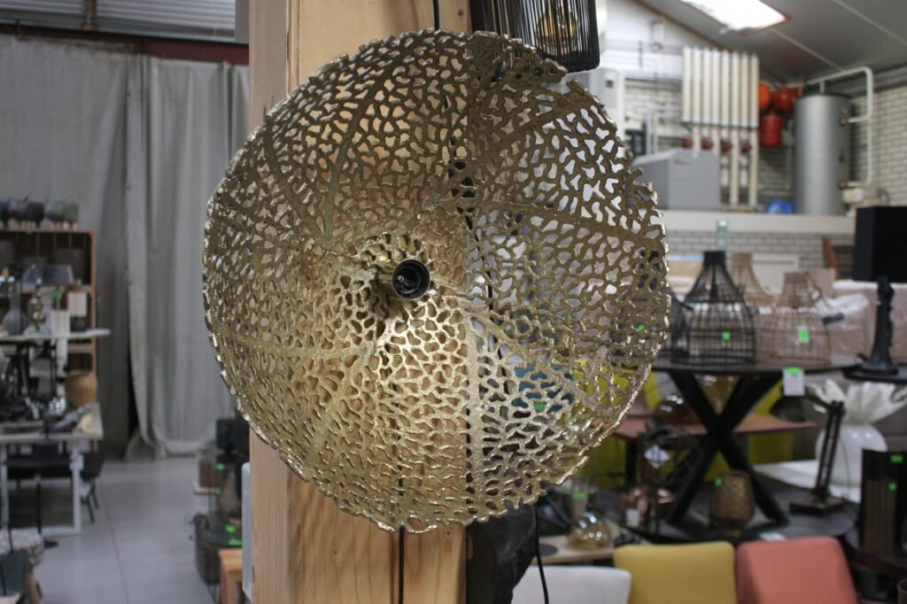 Wandlamp Sinula goud Light & Living