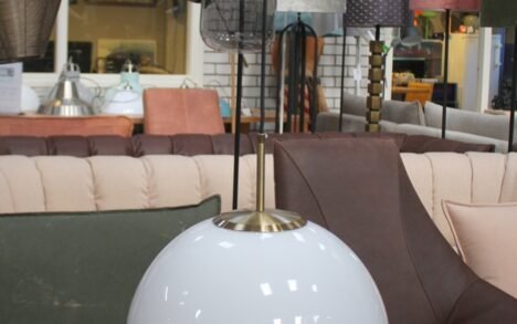 Hanglamp Medina wit Light & Living Ø40