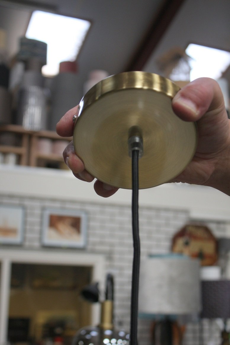 Hanglamp Medina wit Light & Living Ø40 - Afbeelding 3