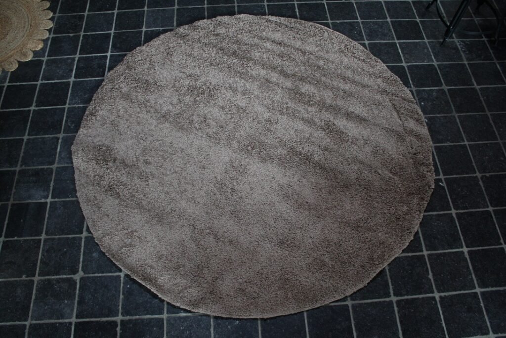 Vloerkleed Life Mocca Ø200