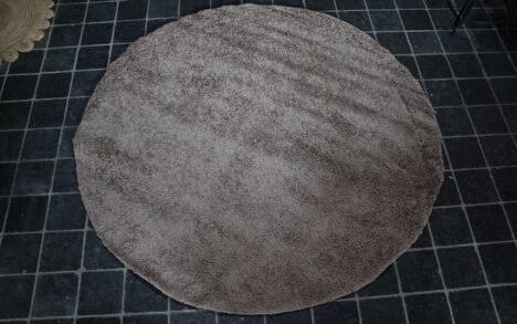 Vloerkleed Life Mocca Ø200